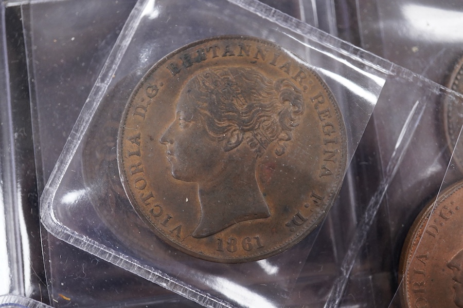 British dependencies - Guernsey and Jersey AE coins, William IV to Elizabeth II